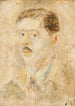portret męski - Tadeusz Makowski — widok dzieła