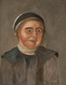 Studium kobiety w czapce czarno-białej - Tadeusz Makowski — widok dzieła