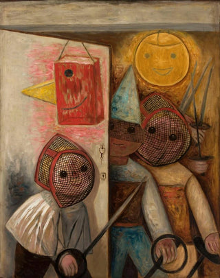 Tadeusz Makowski - Swordsmen.webp