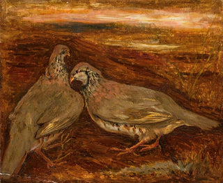 dwóch ptaków - Tadeusz Makowski — widok dzieła