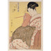 Reprodukcja obrazu Tamaya Uchi Komurasaki, Kôchô, Haruji (Komurasaki z Tamaya, Kôchô, Haruji) - Kitagawa Utamaro