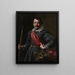 Portret mężczyzny - Tanzio da Varallo — oprawiony obraz na ścianie