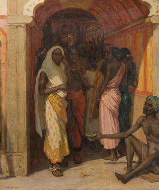 Tavk Frantiek imon - In Front of a Church.webp