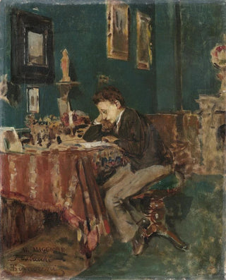 Telemaco Signorini - Das Studium.webp