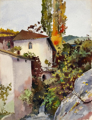 Templeton Strong - Between Lausanne and Vevey Above the Highway.webp