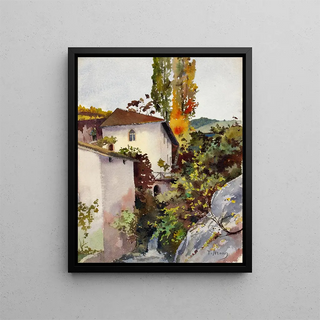 Templeton Strong - Between Lausanne and Vevey Above the Highway.webp