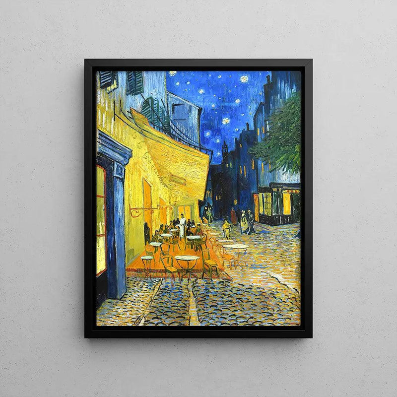 Reprodukcja obrazu Taras kawiarni wieczorem - Vincent van Gogh