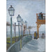 Reprodukcja obrazu Taras i punkt widokowy przy Moulin de Blute-Fin, Montmartre - Vincent van Gogh
