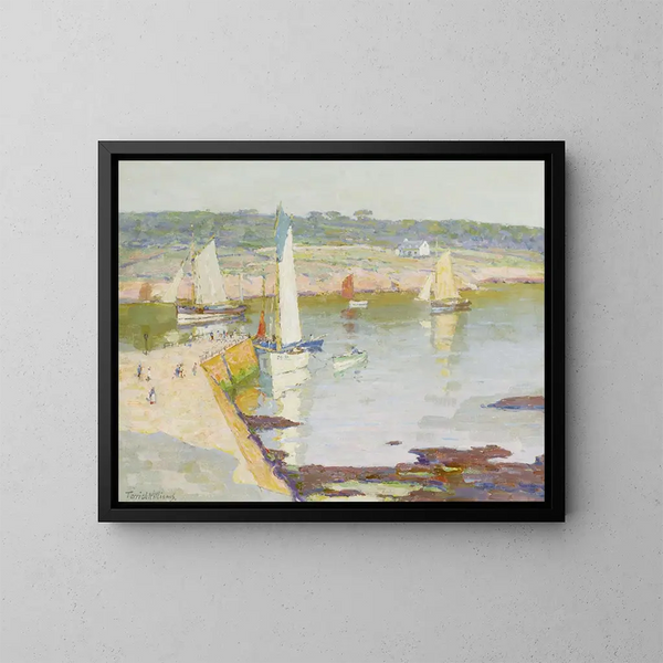 Quai de Concarneau - Terrick Williams — oprawiony obraz na ścianie