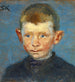 Głowa chłopca - Peder Severin Krøyer — widok dzieła