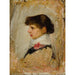 Reprodukcja obrazu Głowa modela - John William Waterhouse