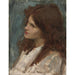 Reprodukcja obrazu Głowa dziewczyny - John William Waterhouse