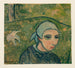 Głowa młodej Bretończyk - Émile Bernard — widok dzieła
