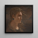 Głowa Meduzy - Elihu Vedder — oprawiony obraz na ścianie