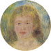 Tête de femme Jeanne Samary - Pierre-Auguste Renoir — aranżacja we wnętrzu