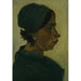 Reprodukcja obrazu Tête de paysanne - Vincent van Gogh