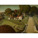 Reprodukcja obrazu The Birthplace of Herbert Hoover, West Branch, Iowa - Grant Wood