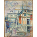 Reprodukcja obrazu The Building of the Winter Studio - Edvard Munch