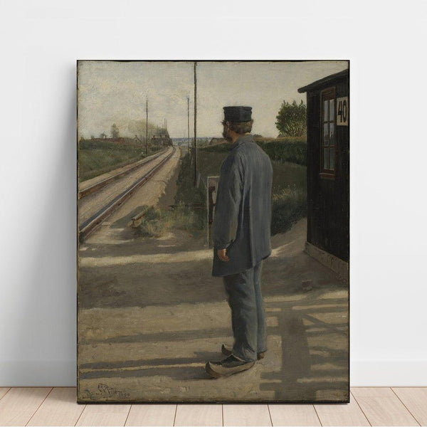 Reprodukcja obrazu The Lineman - Laurits Andersen Ring