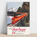 Nowy plakat Shasta Daylight Portland – San Francisco | Plakat vintage