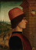 Portret mężczyzny prawdopodobnie Matteo di Sebastiano di Bernardino Gozzadini - Mistrz opowieści o chlebie — widok dzieła