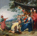 Théagène otrzymujący palmę honorową od Chariclée - Abraham Bloemaert — widok dzieła
