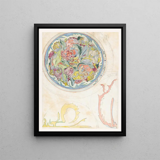 Theo Colenbrander - Drie ontwerpen voor aardewerkdecoratie voor schotel.webp
