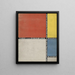 Livres Bauhaus 6 - Theo van Doesburg — oprawiony obraz na ścianie