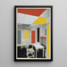 Rozwiązanie kolorów - Theo van Doesburg — oprawiony obraz na ścianie