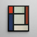 Kontr-kompozycja - Theo van Doesburg — oprawiony obraz na ścianie