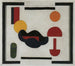 Martwa natura kompozycja V - Theo van Doesburg — widok dzieła
