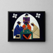 Les Joueurs de cartes - Theo van Doesburg — oprawiony obraz na ścianie