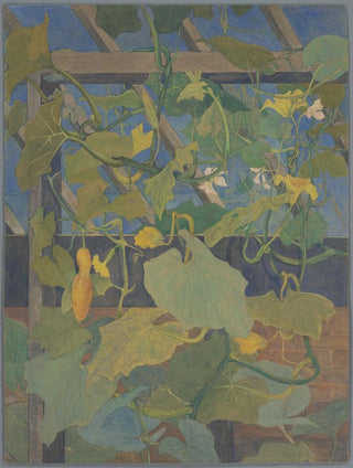 Theo van Hoytema - Greenhouse with ornamental gourds.webp