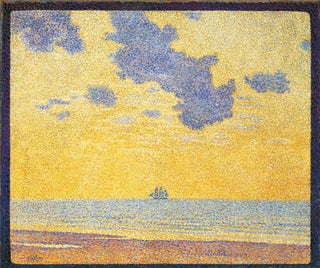 Wielkie chmury - Theo van Rysselberghe — widok dzieła