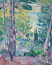 Eukaliptus Cavalire - Théo van Rysselberghe — widok dzieła