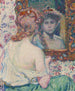 Kobieta przy lustrze - Theo van Rysselberghe — widok dzieła