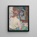 Kobieta przy lustrze - Theo van Rysselberghe — oprawiony obraz na ścianie