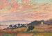La Baie au soleil couchant, Saint-Clair - Theo van Rysselberghe — widok dzieła