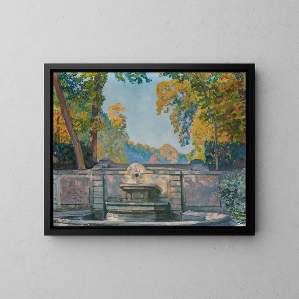 La Fontaine - Theo van Rysselberghe — oprawiony obraz na ścianie