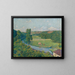 Dolina Sambre - Theo van Rysselberghe — oprawiony obraz na ścianie