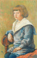 portret dziecka - Theo van Rysselberghe — widok dzieła