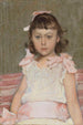 portret dziewczynki - Theo van Rysselberghe — widok dzieła