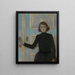 portret Marguerite van Mons - Theo van Rysselberghe — oprawiony obraz na ścianie