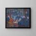La Lecture - Theo van Rysselberghe — oprawiony obraz na ścianie