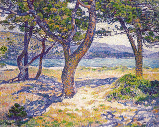 Theo van Rysselberghe - The Mediterranean at Le Lavandou.webp