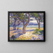 La Méditerranée à Le Lavandou - Theo van Rysselberghe — oprawiony obraz na ścianie