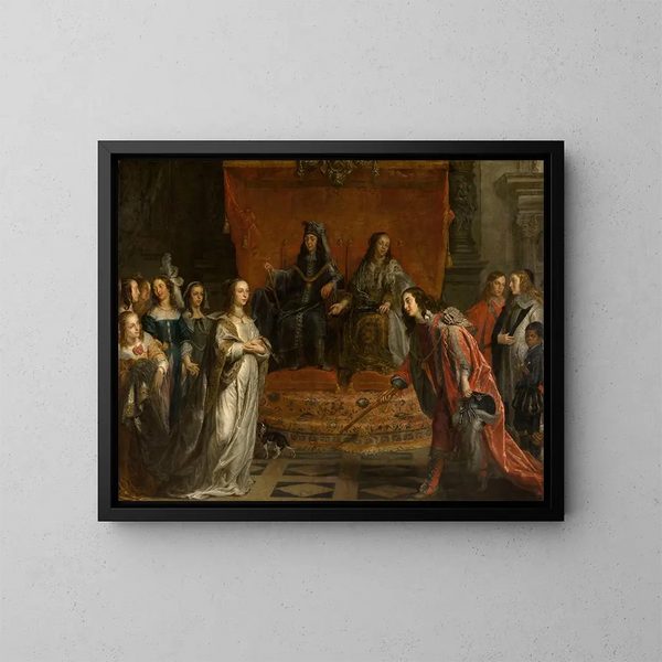 L'Envoyé - Theodoor Boeyermans — oprawiony obraz na ścianie