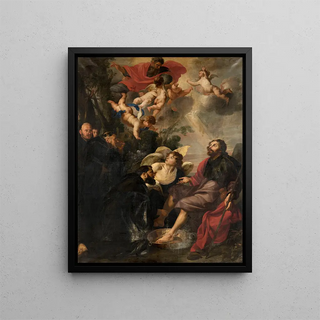 Theodoor Rombouts - Saint Augustine Washes the Feet of Christ.webp