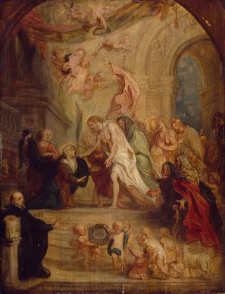 Theodoor van Thulden - The Resurrected Christ Appearing to his Mother.webp