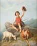 Mały pasterz - Theodor Hosemann — widok dzieła